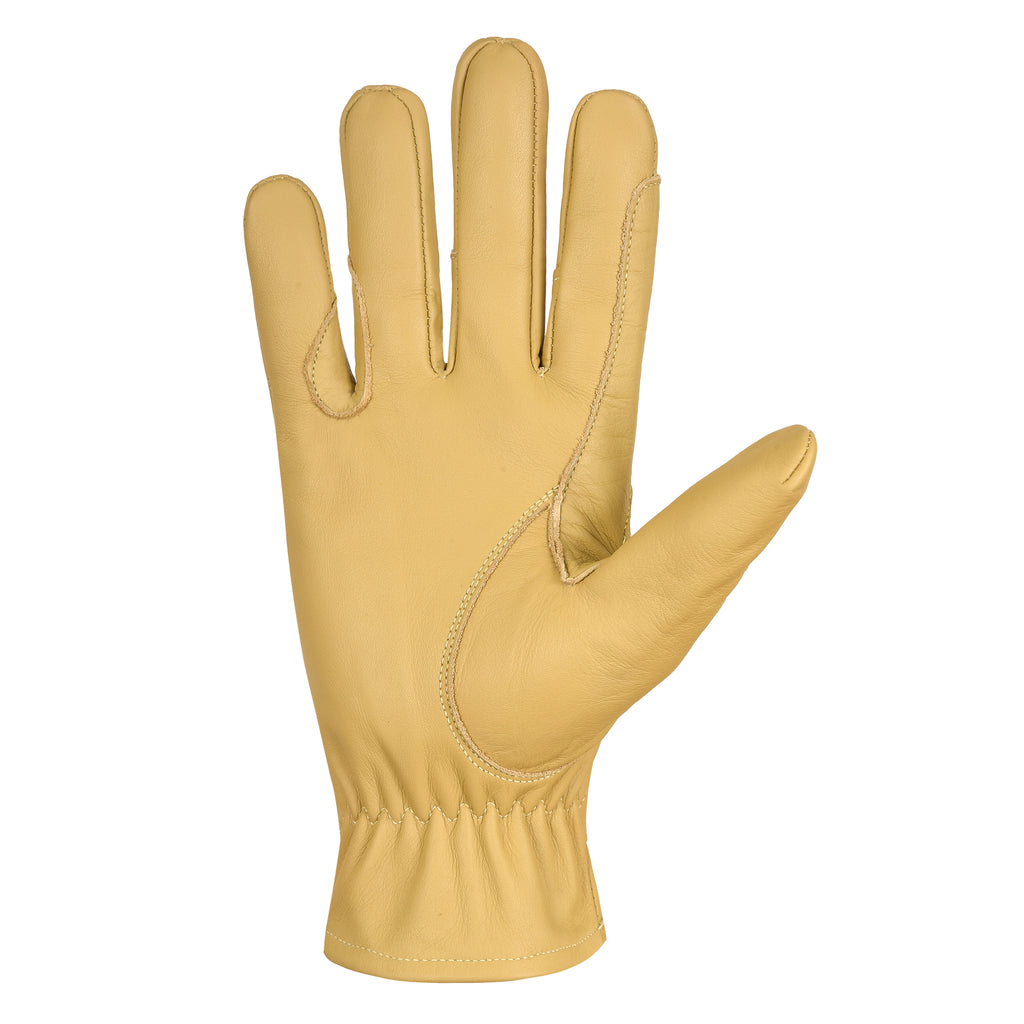 Equestrian Premium Quality Horse Riding Naked Genuine Leather Gloves Unisex