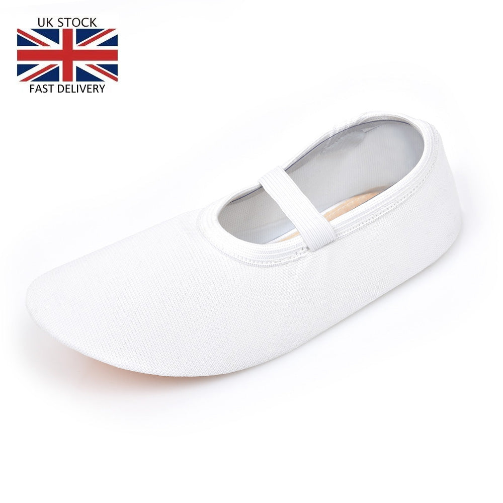 Gymnastic Trampoline Shoes (White)