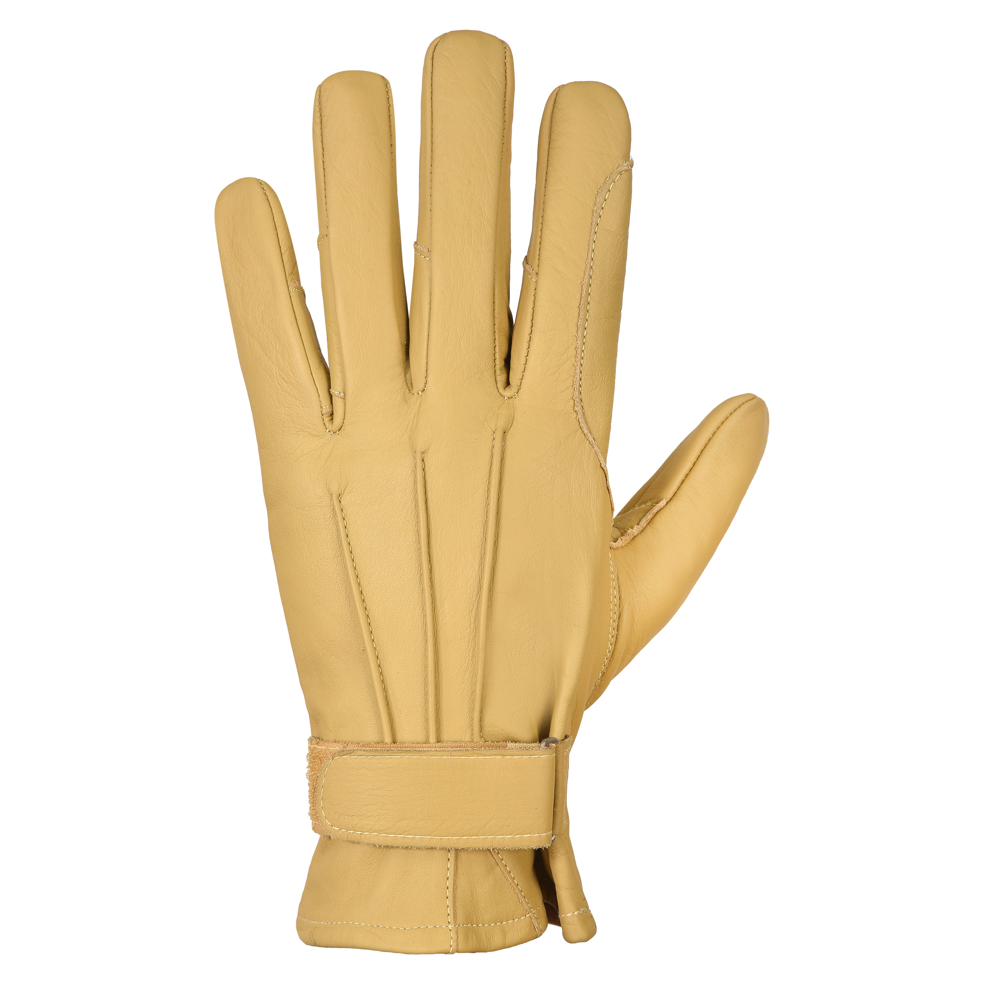 Equestrian Premium Quality Horse Riding Naked Genuine Leather Gloves Unisex
