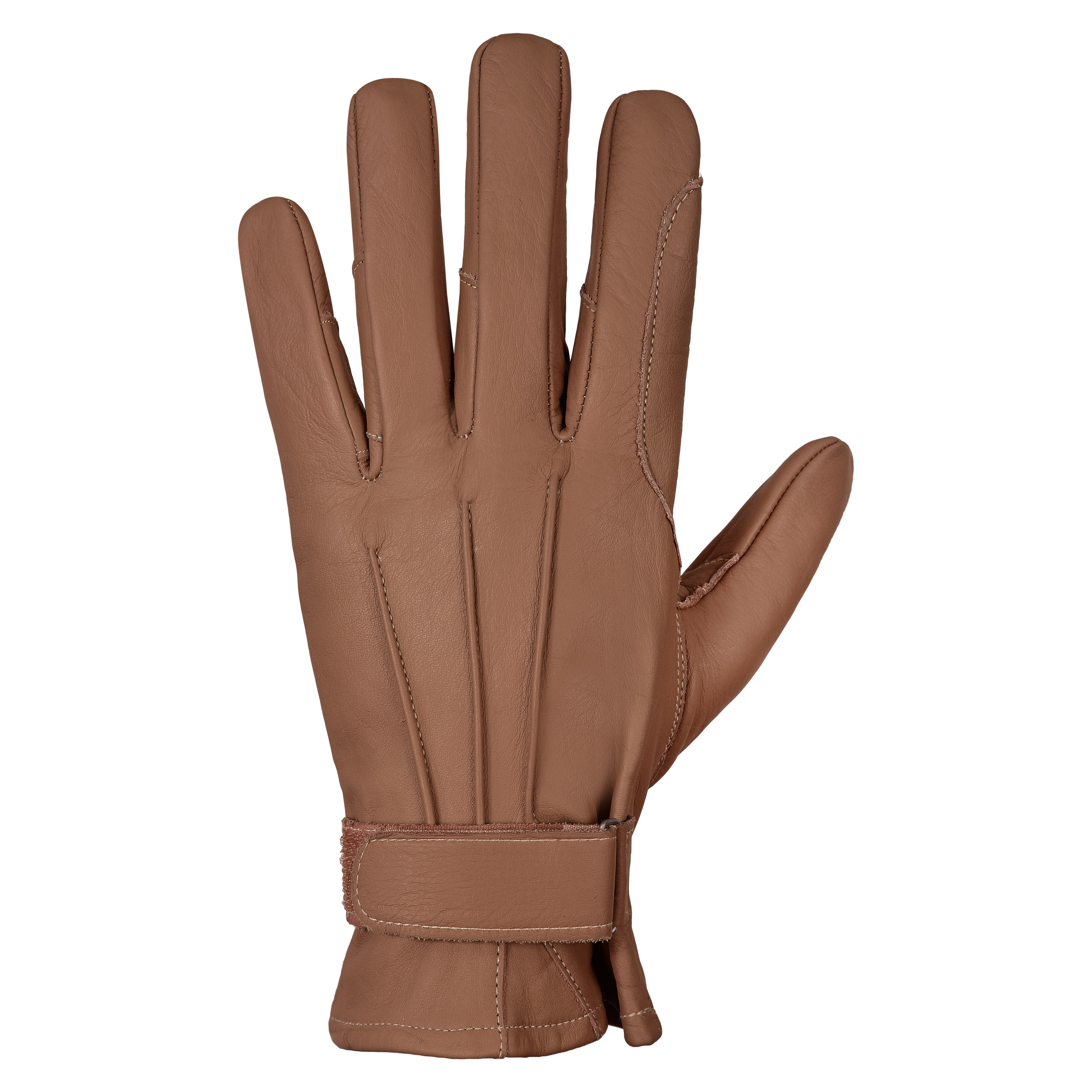 Equestrian Premium Quality Horse Riding Naked Genuine Leather Gloves Unisex