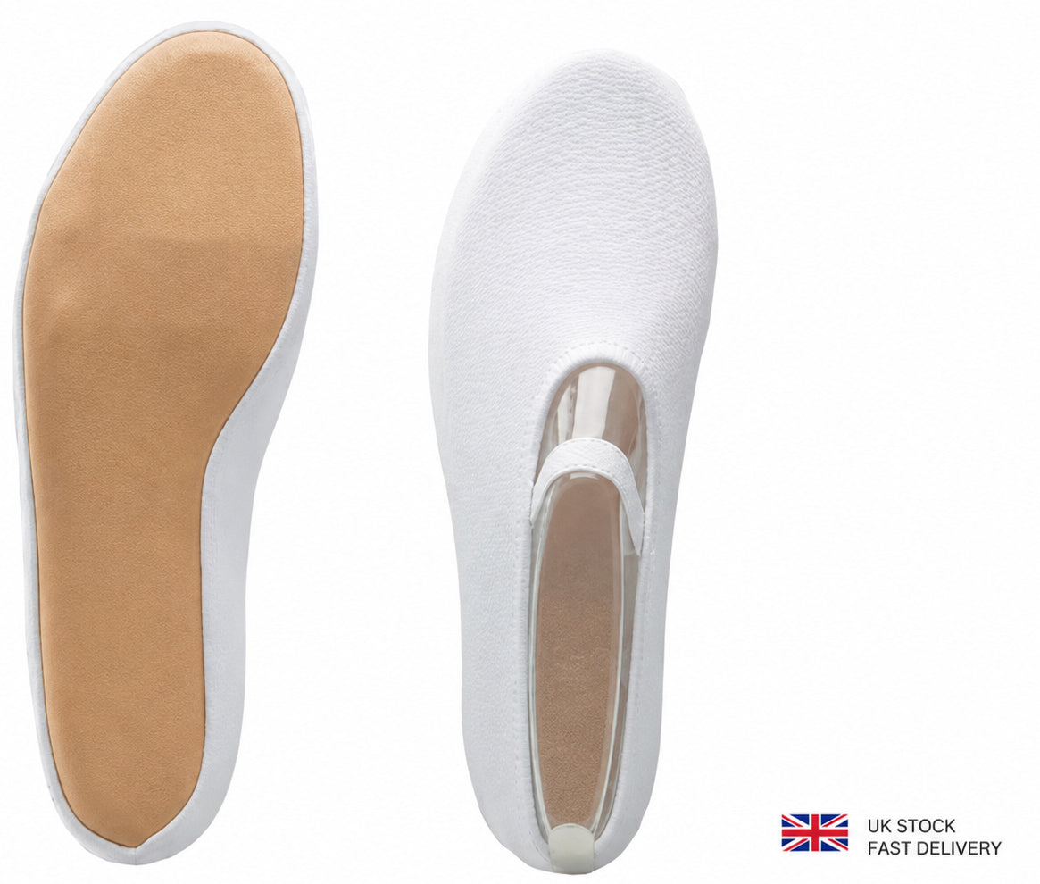 Gymnastic Trampoline Shoes (White)